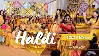 Haldi Celebration  Kerala wedding | Wedding of Krishna & Pramod | sanjaiphotography