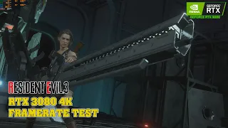 Resident Evil 3 Remake / RTX 3080 4k / framerate test benchmark