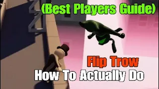 How to do a actual Flip throw in gang beast,  my response to xdtaxreactions.