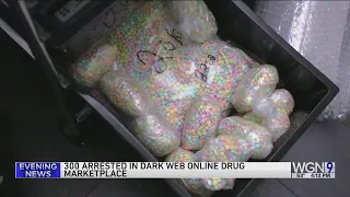 300 nabbed in global crackdown on dark web drug marketplace