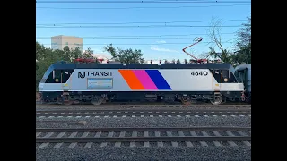 Evening Rush Hour w/ Amtrak & NJ Transit On The Northeast Corridor @ New Brunswick (9/13/23)