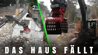 ABRISS ACTION PUR! | Das Haus fällt 💥 | Der Macker mit dem Bagger