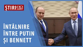 Întâlnire între Putin si Bennett | AO NEWS, 25 octombrie 2021