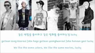 EXO K   Lucky Hangul Romanization English Color & Picture Coded