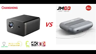 Changhong M4000 projector VS JMGO O1 pro projector