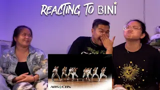 Reacting to BINI - "Kapit Lang" Dance Practice + Live Performance