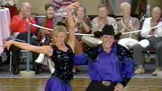 Damon D’Amico | Lisa Harriman | West Coast Swing | 1995 New Mexico Dance Fiesta | Showcase I