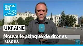 L'Ukraine attaquée par 38 drones russes, notamment dans la région d'Odessa • FRANCE 24