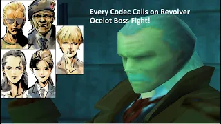 Metal Gear Solid Integral: Every Codec Calls on Revolver Ocelot Boss Fight