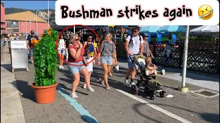 Bushman prank: we had so much fun 😅 #funny #fun #prank #scary