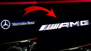 Скрытая Функция Mercedes КАК заменить Логотип Comand при Старте на AMG / Активация AMG Logo Mercedes