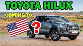 USA Toyota Hilux - Is the world's favorite truck finally coming to America?