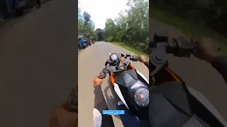 Ktm Rc 390 crash 💔🥲||watch till end 🥵😱||Ktm accident 😢||hit by truck 🚒#ytshorts #trendingshorts