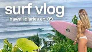 SURF VLOG!! 🏄‍♀️ surf with me in hawaii! (hawaii diaries ep. 09)