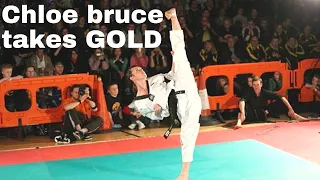 Chloe Bruce competes at the Italian Open Championships | Chloe Bruce competition routine