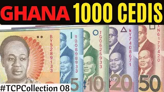 GHANA Currency Notes | African Pound | Ghanian Cedi Note #TCPcollection