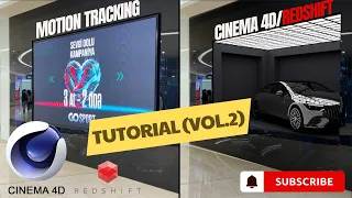 Motion Tracking in Cinema 4D 2024 (Redshift) Vol.2