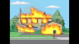 American Dad - The Smith House Burns Down