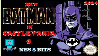 Batman VS Dracula - Hack of Castlevania 3 2024 [NES]
