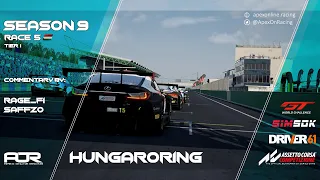 Assetto Corsa Competizione | Season 9 | Race 5 | Tier 1 | PC | Hungaroring | The Fifth Round!