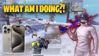 what a game 🥵 | iphone 12 pro max pubg test | 4 finger claw + gyroscope | new update pubg mobile