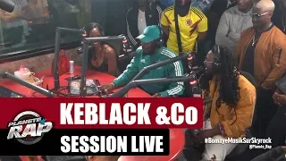 Session live avec Keblack, Bamby & Jahayanai, ADMK, Keza, Petio & PMB #PlanèteRap