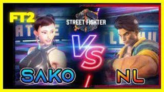 SF6💥Sako (Chun Li) VS NL (Luke)💥Street Fighter 6 ft2 ranked match #streetfighter6gameplay