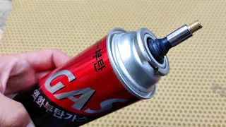 DO NOT THINK TO THROW OUT your empty GAS Cylinder! 3 GREAT DIY ideas!