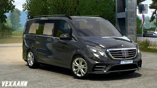 ETS2 1.48 | Mercedes-Benz W447 V-Class | Short Drive | ETS2 Mods