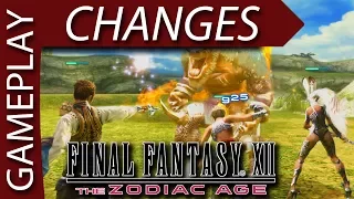 Final Fantasy XII The Zodiac Age - CONFIRMED CHANGES - What's New? Comparison