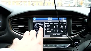 1571. Hyundai Ioniq 28 kWh ⚡⛽ fogyasztás télen, autópálya tempomat 100 km/h GPS szerint. 🚘