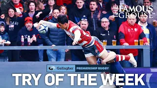 Try Of The Week | Magic From Rees-Zammit, Super Saracens & More! | Gallagher Premiership 2022/23