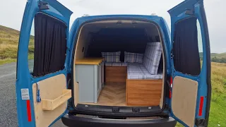 VW Caddy Campervan Conversion build part 1