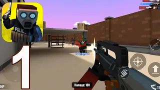 BLOCKFIELD: 5v5 Online Shooter - Walkthrough Gameplay part 1(iOS, Android)