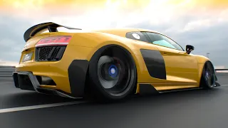 Audi R8 Coupe V10 Plus '16 - Top Speed Test - Route X - Gran Turismo 7 - 1.44 Update