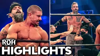 EC3 Pushes Jay Briscoe Off The Deep End! ROH Highlights