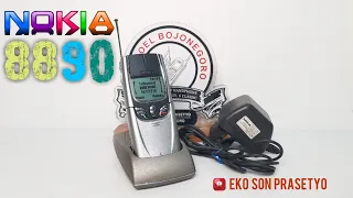 NOKIA 8890 Antena Review & specification detail ringtone old phones Indonesia