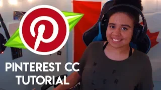 The Sims 4: PINTEREST CUSTOM CONTENT TUTORIAL V2