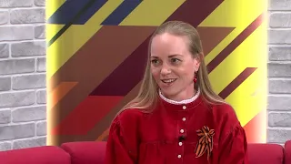 Мария Маркова, создатель фольклорного фестиваля льна «Влюблён в лен» в шоу «Овсянка»