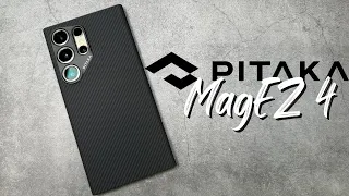 Samsung Galaxy S24 Ultra Pitaka MagEZ Case 4 Review *Case-Less Feeling!