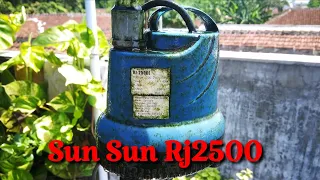 #sunsun #ikankoi review POMPA KOLAM IKAN SUN SUN RJ2500