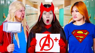 IF MY TEACHER HAD SUPERHERO POWERS  | FUNNY SITUATIONS BY CRAFTY HACKS