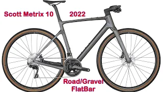 Análise da bicicleta híbrida Scott Metrix 10 2022 Bike híbrida? Road flat bar? Gravel? Tudo em 1!