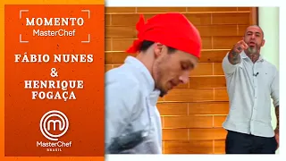 MOMENTO MASTERCHEF com Fabio Nunes e Henrique Fogaça