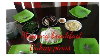 morning breakfast, buhay pinas