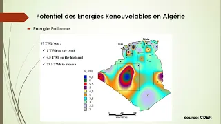 Potentiel des Energies Renouvelables en Algérie