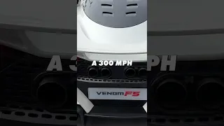 THE VENOM F5 HENNESSEY IS CAPABLE OF 300 MPH!?