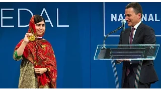 Malala Yousafzai Accepts the 2014 Liberty Medal