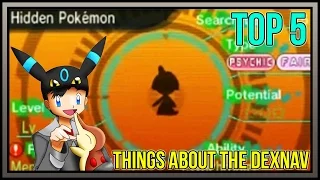 Pokemon Top 5 | Top 5 Things About the Dexnav! | Pokemon Omega Ruby and Alpha Sapphire