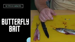 EP7- How to Butterfly Fish for Bait- 50 Fishing Hacks in 3 Minutes